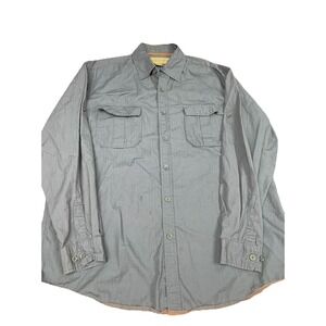Navy Blue Field Gear button down cotton shirt size XL